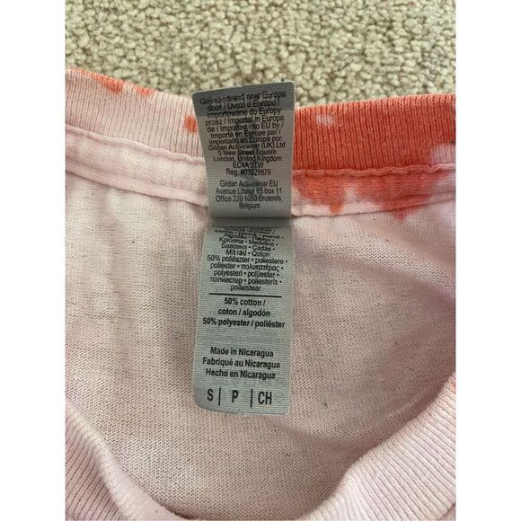 Caffeine Chaos & Crafts Tie Dye T Shirt Somerset Wisconsin WI Midwest Art - Picture 8 of 11